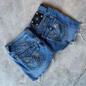 Y2K miss me short jeans